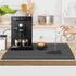 Coffee Mat Dish Drying Mats for Kitchen Counter, Waterproof Coffee Bar Accessories, Deep Gray, 12"*19"