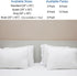 Guardmax Waterproof Pillow Protector Grey Standard Size, Zippered Bed Bug Pillow Protector 2 Pack