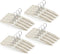 Jetec 16 Pieces Satin Padded Hangers for Women Clothing 15 Inch Satin