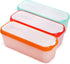 3 Pack 1.5 Frozen Peohud Ice Cream Containers, Quarts Ice Cream Tubs with Lids, Freezer Storage Container for Sorbet