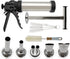 Hoypeyfiy Stainless Steel Jerky Gun Sausage Maker Sausage Stuffer Handmade Beef Jerky Gun