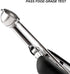 Small Cookie Scoop Set - 2 PCS, 1 tsp / 2 tsp Cookie Dough Scoops, 18/8 Stainless Steel with Quick Trigger Release