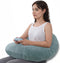 QUEEN ROSE Reading Pillow, Gaming Pillow for Lap, Sitting in Bed or