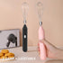 Electric Egg Beater, Cordless Hand Mixer 3 Speeds for Home Baking (Black) by Shanrya