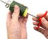 Fruits & Vegetables Spiral Twist Knife, Stainless Steel Ideal for Healthy Snacks and Parties