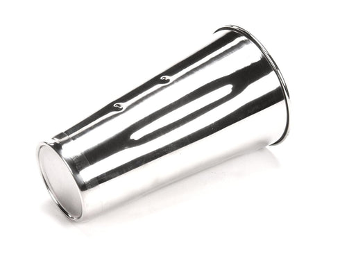 Hamilton Beach 110E Commercial Universal Container, 30 Ounce, Stainless Steel, 4" L, 4" W, 6.88" H