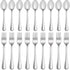 12 Pcs Forks and Spoons Silverware Set, Food Grade Stainless Steel Flatware for Home and Kitchen, Dishwasher Safe
