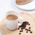 Set of 5 Coffee Mugs - 10 Ounce Unbreakable Plastic Cups with Handle, 3 Basic Colors, Dishwasher Safe