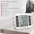 Refrigerator Thermometer - LCD Digital Temperature Meter with Audible Alarm and Max/Min Record Function