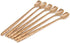 6 PCs Stainless Steel Mixing Spoon, Rose Gold Finish, 6-1/32 Inch Stirrer Spoon for Coffee, Ice Tea