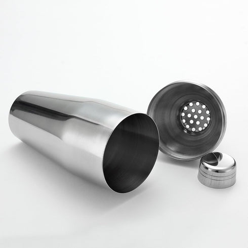 Pro Mixing 25oz Stainless Steel Cocktail Shaker, No Leaks, Solid Martini/Drink Shaker