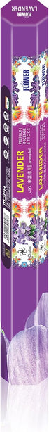Lavender Incense Sticks Pack of 120, Natural Aromatherapy for Relaxation, Meditation & Air Purifying Gift Set