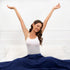 Weighted Blanket 48''x72''x12lbs Navy Blue Heavy Blanket for Adults, Comfortable and Cozy