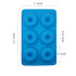 LIHUILAI 3 Pack Silicone Donut Mold - Food Grade Silicone Doughnut Baking Pan, Non-Stick Heat Resistant for 6 Full Size Donuts Cake Biscuit Bagels - Blue, Green, Pink by LIHUILAI