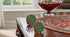 Terraacraft 4" Set 2 Indian Handmade Fully Glass Beaded Coasters for Dinning and Coffee Top Table Accessories for Home