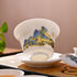 Set Set Set 6 Gaiwan6) Chinese Tea Traditional, Chinese Kung Fu Tea for Adults, Gaiwan Tea with Cups (QLJS