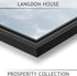 Langdon House 5x7 Picture Frames (Black, 12 Pack), Contemporary Frame Set, Wall Mount or Table Top