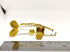 Japan Carp Koi Fish Miniature Figurines, Hand Blown Glass Art with 22K Gold Trim, Collectible Gift Decor