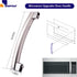 New Upgrade WB15X21101 Microwave Door Handle for GE Microwave PSA9120SF1SS, Replaces 3025571 AP5790530