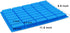 Mity Rain 2 Pack Silicone Caramel Candy Molds, 40 Cavity Narrow Rectangle Chocolate Bar Mold