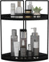 Dorhors 2-Tier Bathroom Counter Organizer,Vanity Counter Corner Shelf, Skincare, Wood Countertop Bathroom Storage