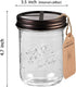 SheeChung Mason Jar Toothbrush Holders, Bathroom Accessories and Organizers, Glass Holders for Bathroom