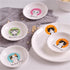 4pcs Ceramics Cat Dinner Plate, Seasoning Dishes, Sushi Dipping Bowl, Home Decoration