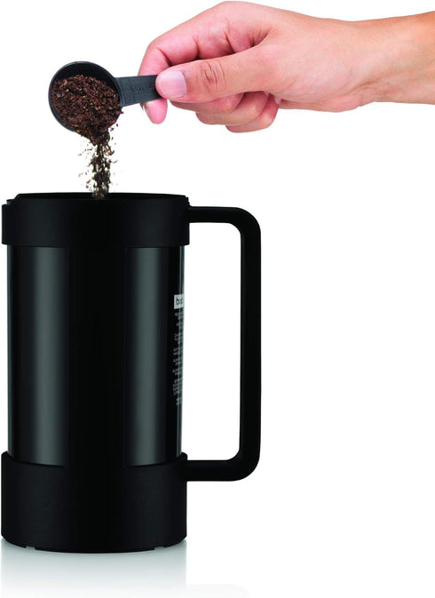 Bodum Bean Sustainable French Press Coffee Maker, 34 Ounce, Black by Bodum
