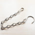 YINGFENG 10 Pack 9.5 Inch Silver Hanging Chains for Bird Feeders, Bird Houses, Planters, Lanterns, and Ornaments