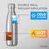 VEGOND 17oz Stainless Steel Water Bottles Bulk, Reusable Metal Sports Water Bottle, Keeps Drinks Hot and Cold, BPA Free