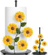 BESZONE Sunflower Paper Towel Holder Sunflower Kitchen Decor and Accessories Yellow Farmhouse Paper