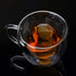 Heart Shaped Double Walled Insulated Glass Coffee Mugs, 8 oz Clear Aesthetic Tea Cups