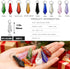 50pcs 38mm H&D HYALINE & DORA Suncatcher Crystal Icicle Pendant Sun Catchers Chandelier Prisms Drops Lamp Candle