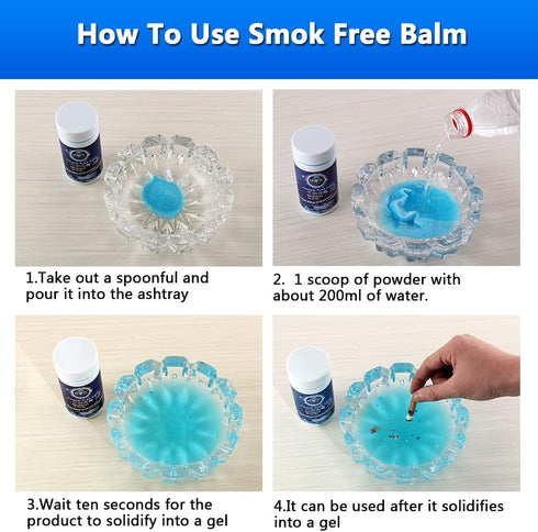 Magic Ashtray Sand, Smokeless Ashtrays for Cigarettes, Odor Eliminator, Outdoor Ash Tray Sand