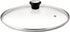 Tefal 28097312 Compatible Glass Lid - 20 cm Transparent