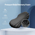Adjustable Memory Foam Lumbar Support Pillow for Sleeping, Back Pain Relief, with 2 Insert Pads