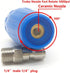 YOKING Turbo Nozzle Pressure Washer Accessories - 360° Rotating Spray, 5000 Psi, 1/4 Inch Quick Connect