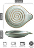 LAUCHUH Spoon Rest, 5" Large Spoon Holder for Stove Top Ceramic Spoon Rest Spatula Rest for Kitchen Utensils, Ladle, Coffee Spoons, Cooking spoons, Spatula, Tongs, Mother's Day Gifts, Unique Gray