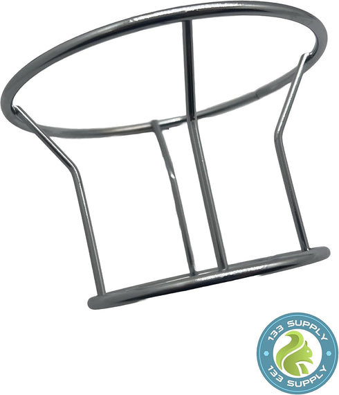 2 Stainless Steel Artichoke Holders for Steaming Pot - Kitchen Cooking Stands for Artichokes, Food Steamers