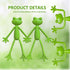 TNDCKP (5Pcs) Frog Plant Stand, Frog Plant Holder, Flower Pot Hugger Plant Climbing Fixture Clips, Cute & Stable