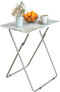 Garden 4 you Portable Folding TV Tray Dinner Snack Trays Table Portable