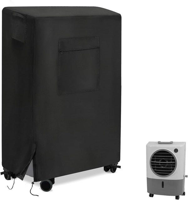 Evaporative Cooler Cover for Hessaire MC18M / MC18V, Waterproof Swamp Cooler Cover for Outdoor Air Conditioner