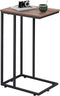 WLIVE C Shaped End Table, Small Side Tables for Sofa and Bed,
