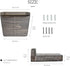 Set 2 5Inch Freezing point Small Floating Shelves for Wall of Natural Wood Small Mini Wall Shelf Decor Plant Display