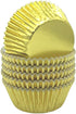 Shiny Gold Foil Cupcake Liners, Standard Paper Baking Cups for Wedding and Party, 120-Count