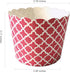 NB Paper Baking Cups 90-Pack, 6 oz Greaseproof Cupcake Muffin Cases, Disposable Wrappers for Parties, Pure Colors