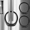 3 Pieces Fridge Freezer Cabinet Lock, 10000 Combinations Child Safety Locks for French Doors, No Screw Lock