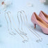 2Pcs Holibanna Metal Shoe Display Stand Adjustable High Heel Shoe Brace Holder for Home Store Retail Use Durable