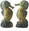 Sea Biscuit Salt and Pepper Set, 2.5" x 1.5" x 4.75"