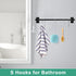 SumDirect Heavy Duty S Hooks - 5 Pack, 5.7 Inch Extra Large Stainless Steel S Shaped Hooks